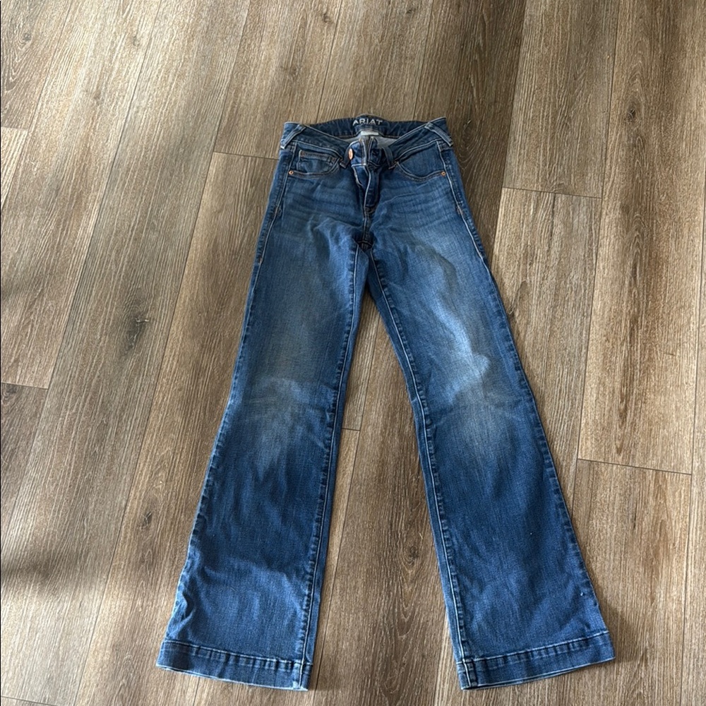 Ariat Blue Flare Wide Leg Jeans